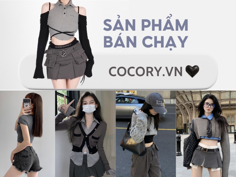 Gian hàng Cocory là một trong các shop trung quốc trên shopee